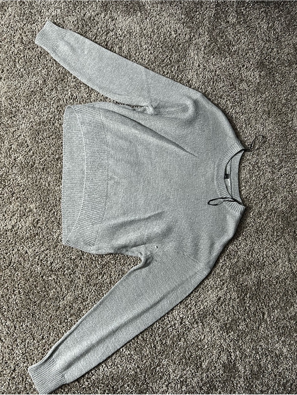 H&M Light Gray Crewneck Sweater